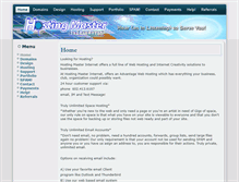 Tablet Screenshot of hostingmaster.net